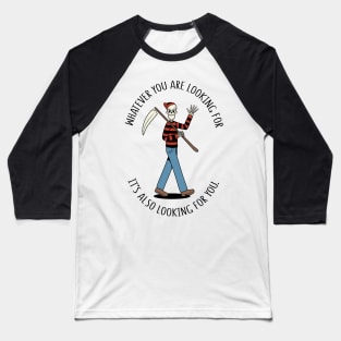 I’m Also Looking For You Waldo Death by Tobe Fonseca Baseball T-Shirt